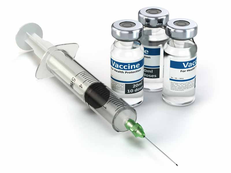 Generic vaccine vials and syringe