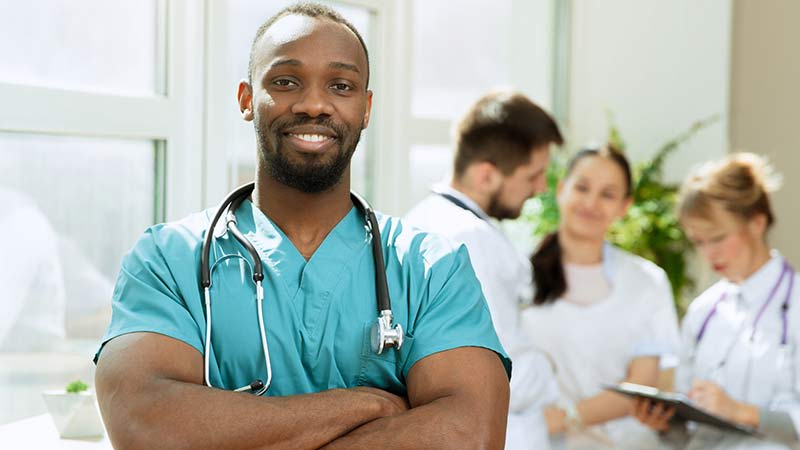 Picture of a medical resident