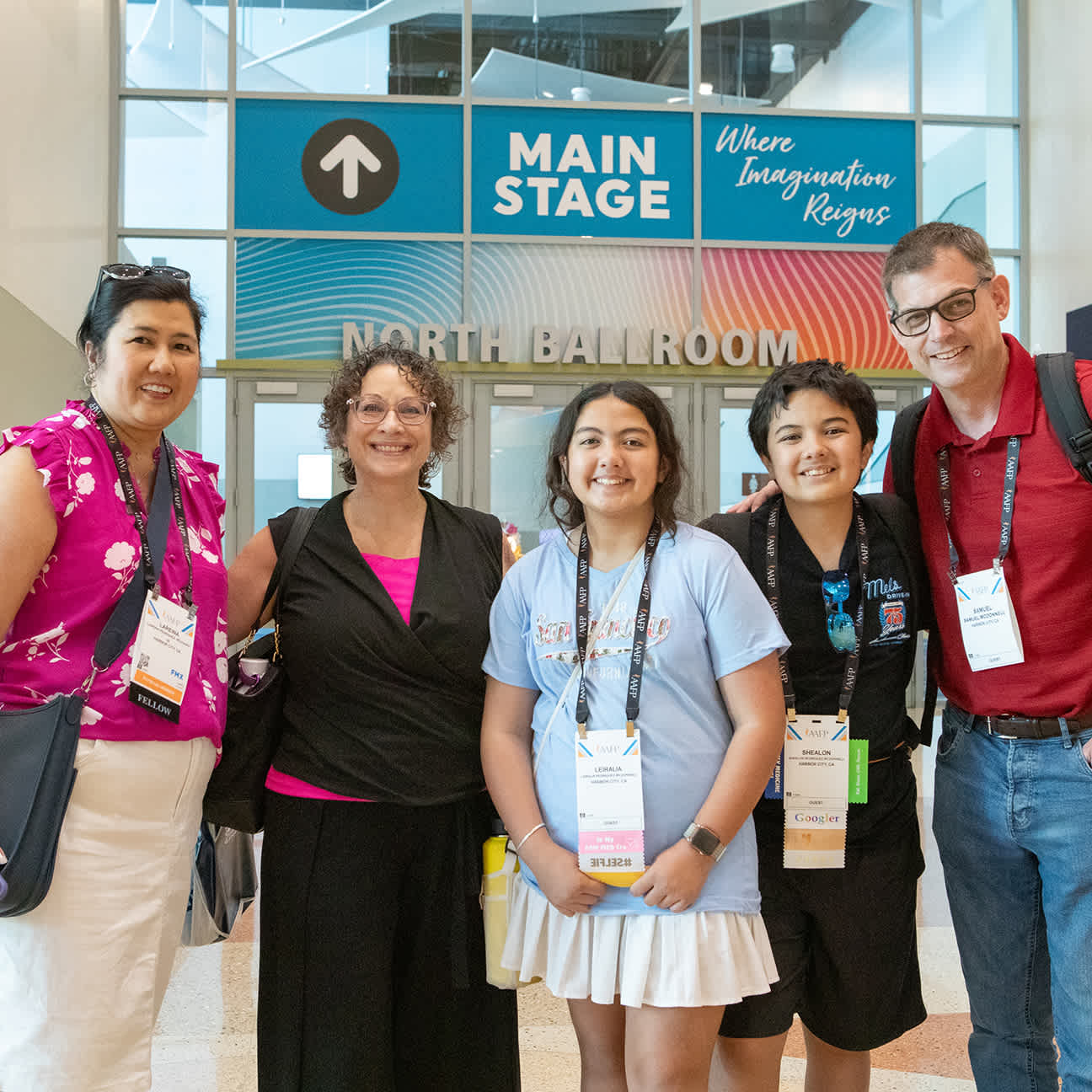AAFP members at FMX conference.