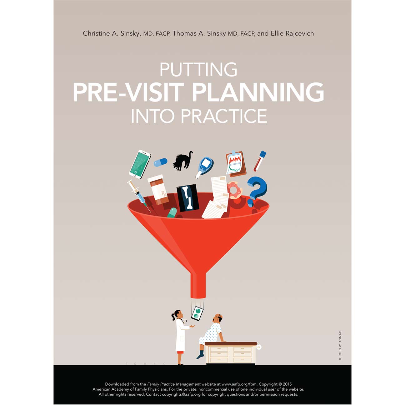 FPM journal cover referencing pre-visit planning.