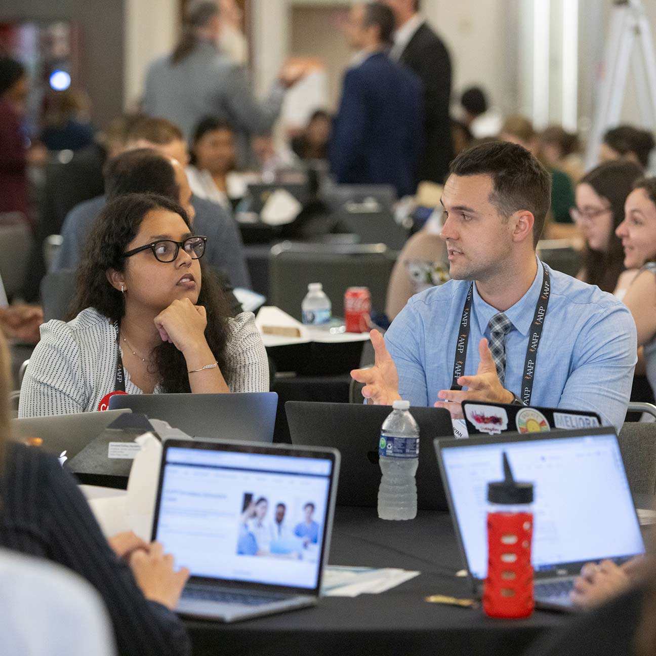 photo of residents participating in the AAFP Residency Leadership
