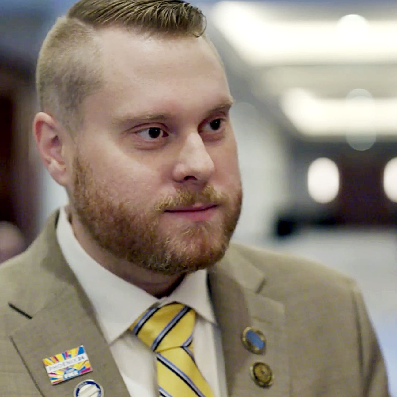 Image of Dr. Matthew Davis, family physician and AAFP member, at FMX 2024.