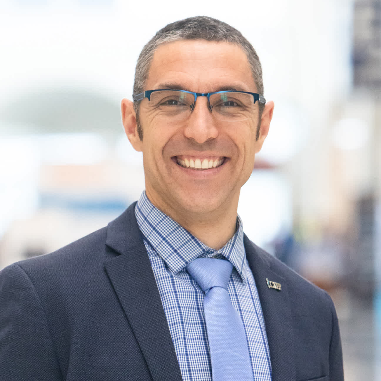 Image of Alex McDonald, MD, FAAFP, taken at FMX 2023 in Chicago.