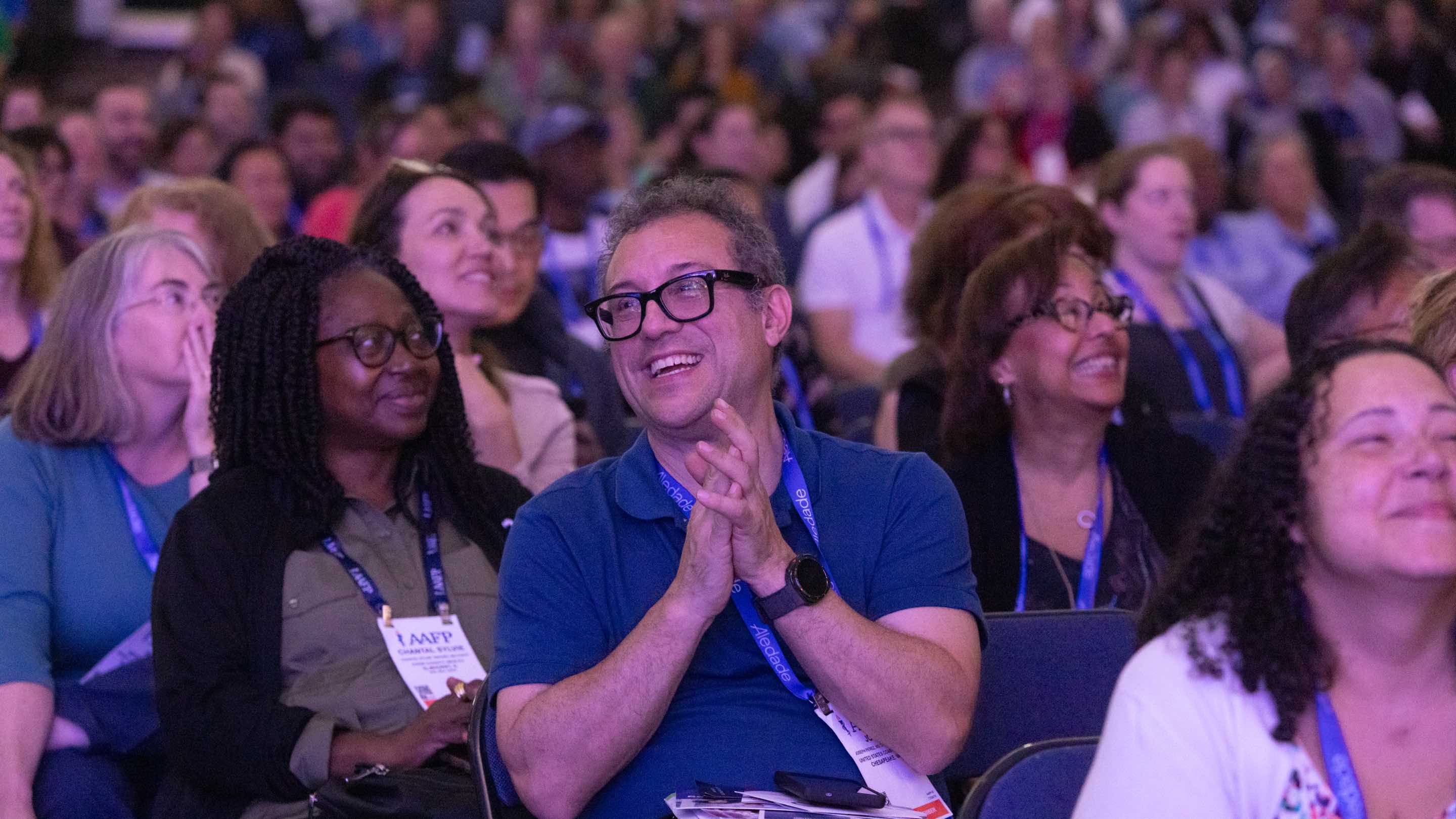 AAFPs 2025 FMX conference, main stage.