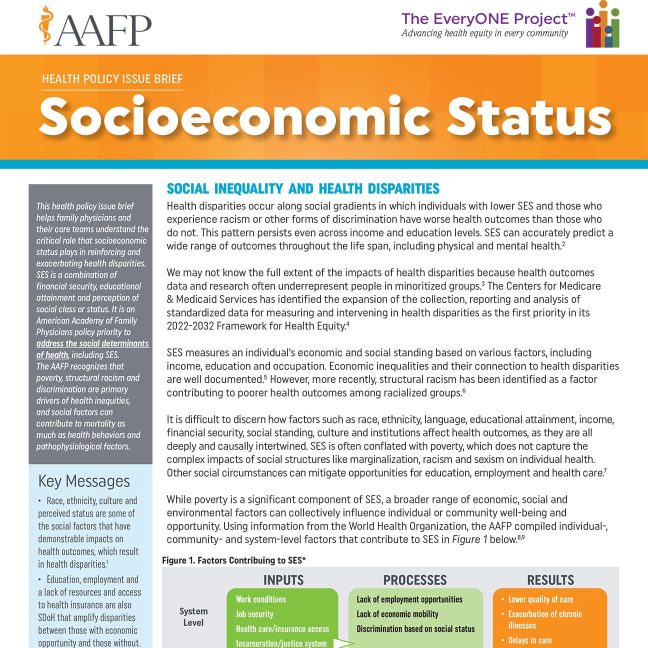 image thumbnail of the pdf titled "Socioeconomic Status."