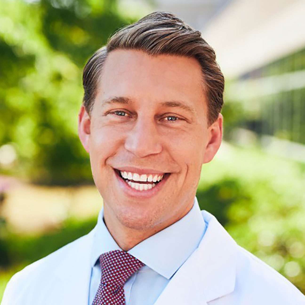 A portrait of an Inside Family Medicine podcast guest, Dr. Aaron George.
