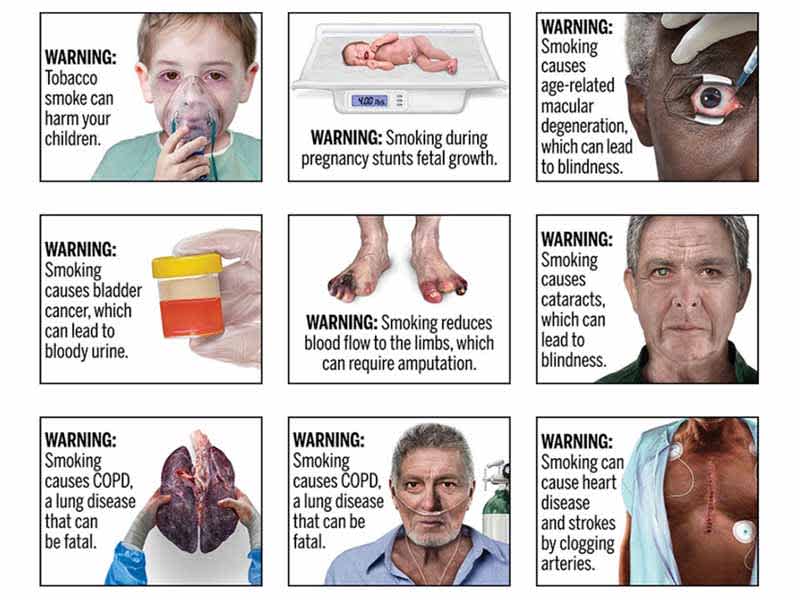cigarette graphic warning labels AAFP Welcomes Proposed Graphic Cigarette Warning Labels
