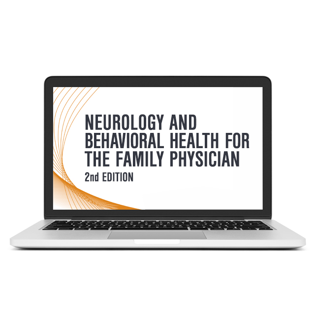 Neurology and Behavioral Health CME on Laptop