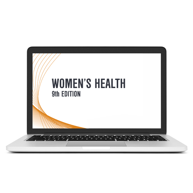 Women's Health CME on Laptop
