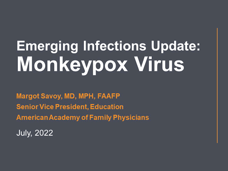 Emerging Infections Update Title Slide