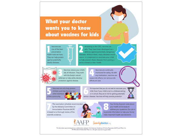 What Your Doctor Wants You To Know about Vaccines for Kids