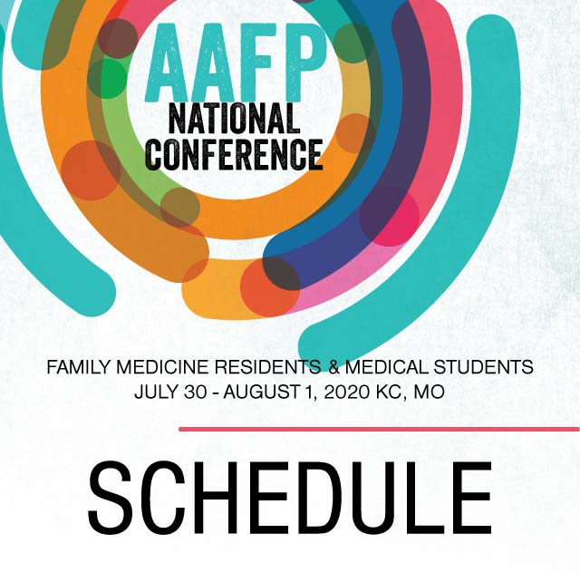National Conference Schedule AAFP