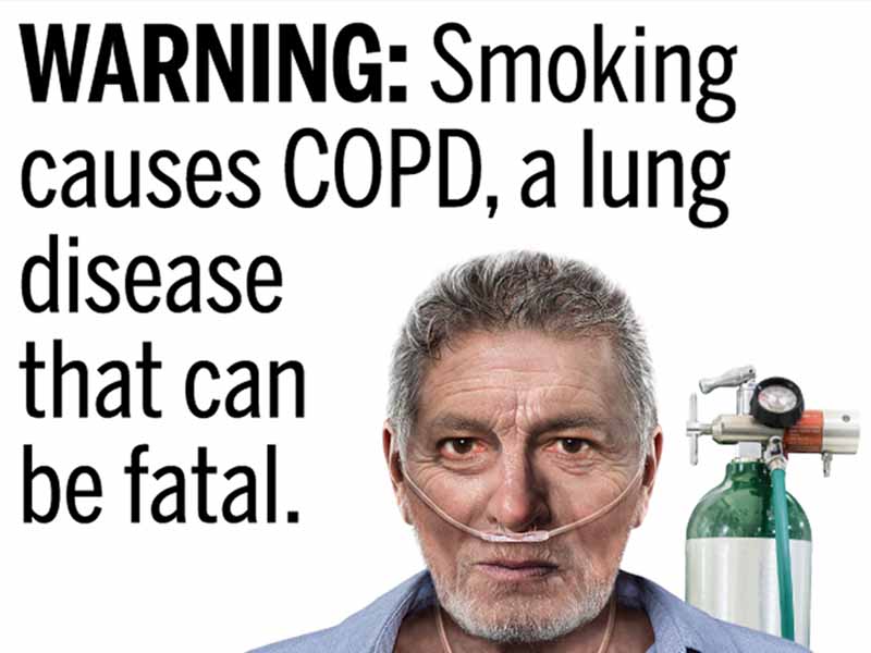copd tobacco warning label