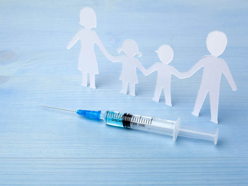 family vaccination concept