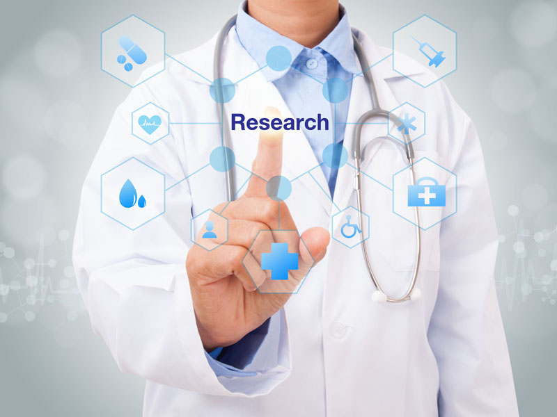 physician research concept