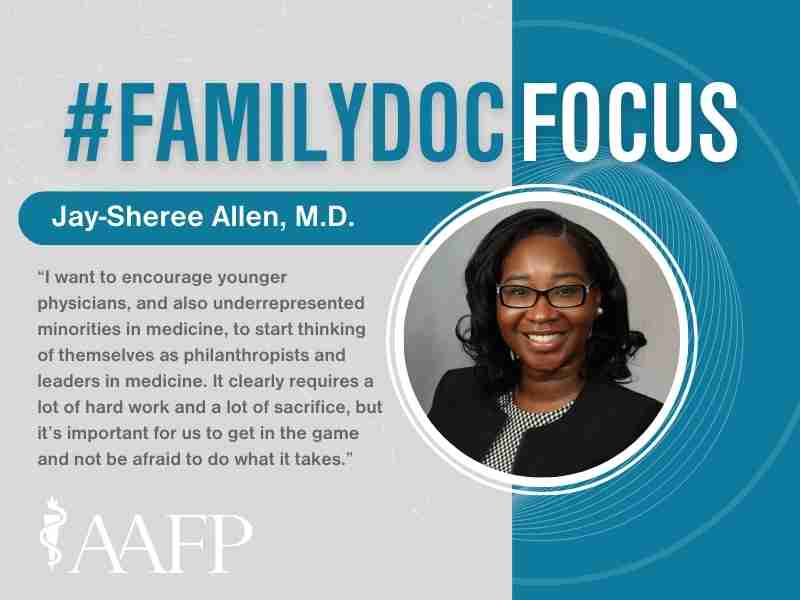 Image and quote by Jay-Sheree Allen, M.D.
