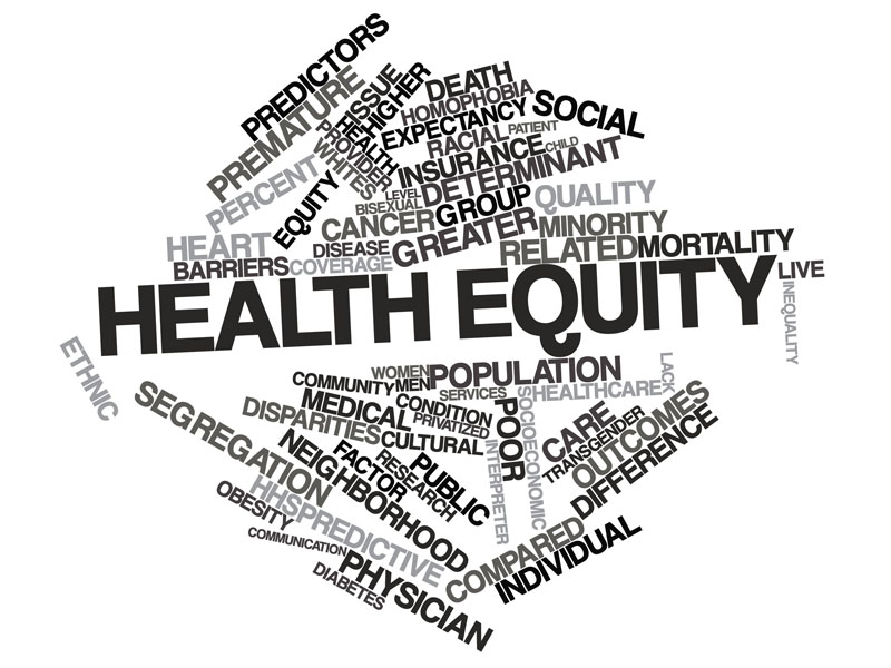 health equity word cloud