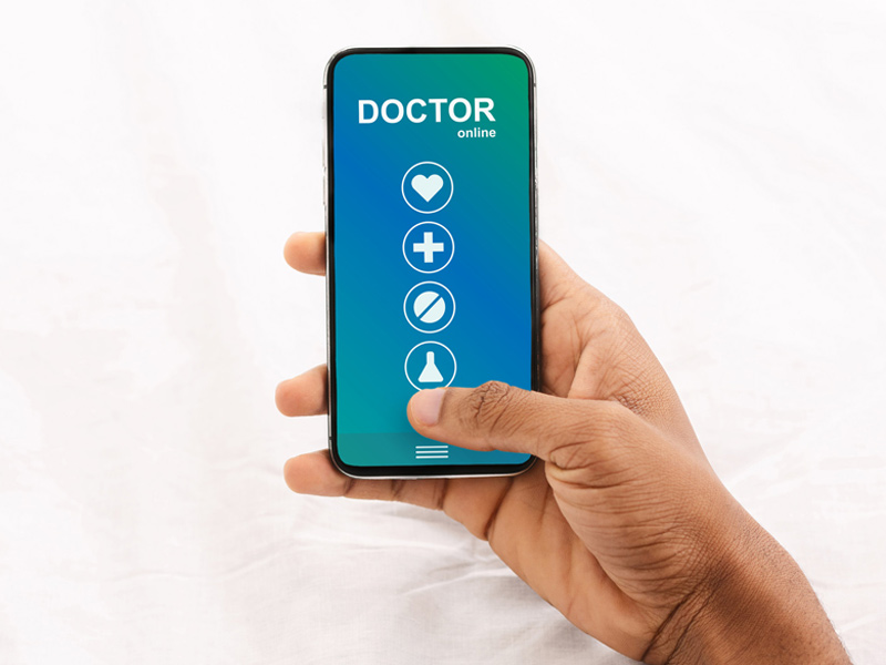 doctor app on phone