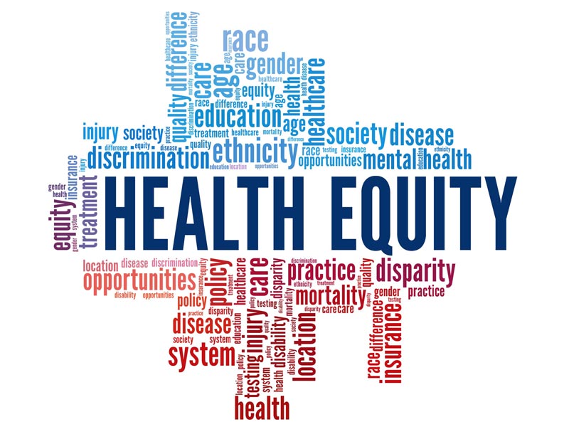 health equity word cloud