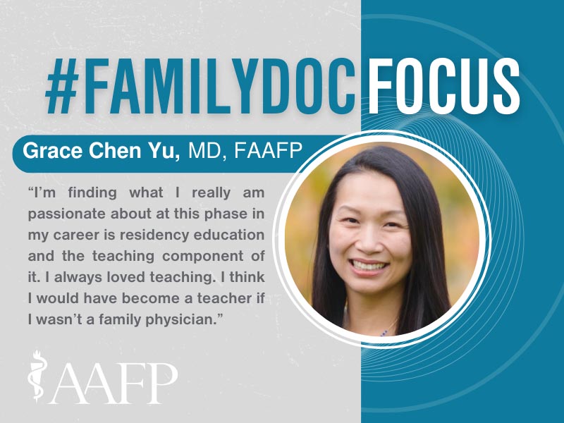 Grace Chen Yu, M.D., FAAFP
