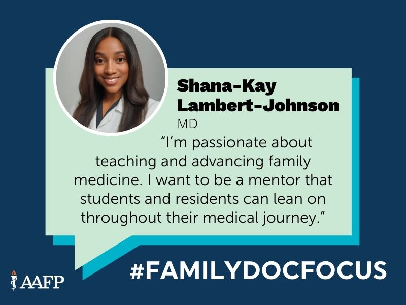 Headshot of Shana-Kay Lambert-Johnson, MD