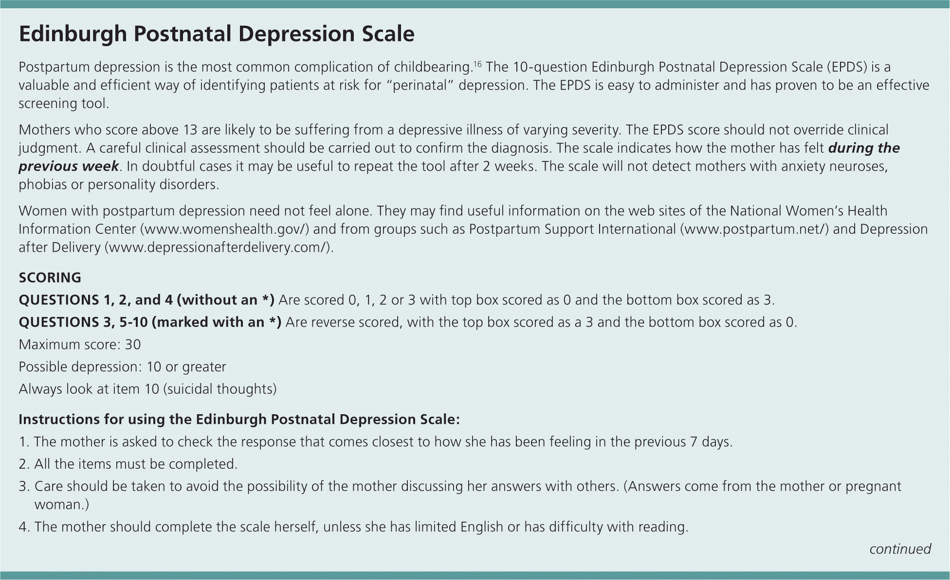 postpartum depression treatment essay