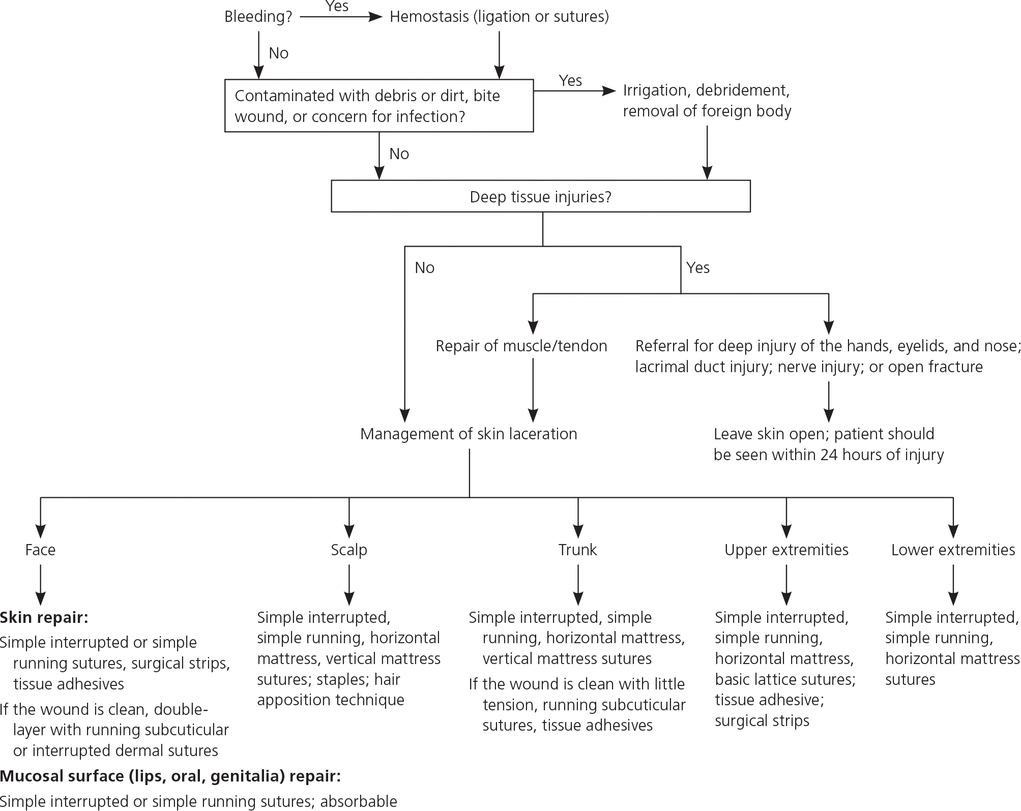 How to Identify and Repair a Laceration Like a Professional