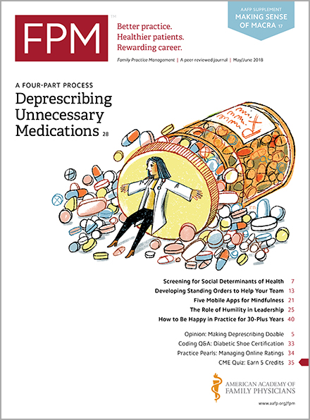 Deprescribing Unnecessary Medications: A Four-Part Process | AAFP